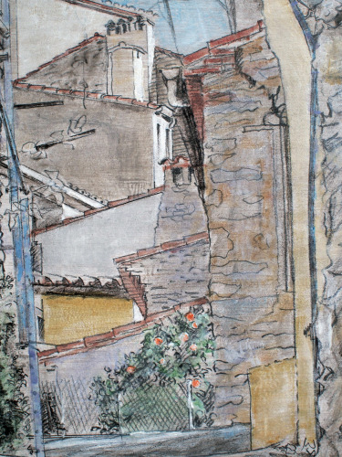 Detail aus: Palalda, France Pyr. Or.