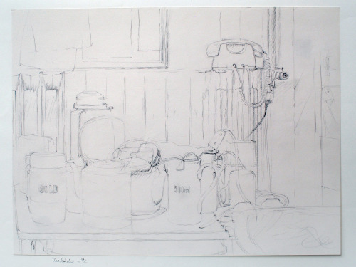 Teeküche,  ca. 1992
